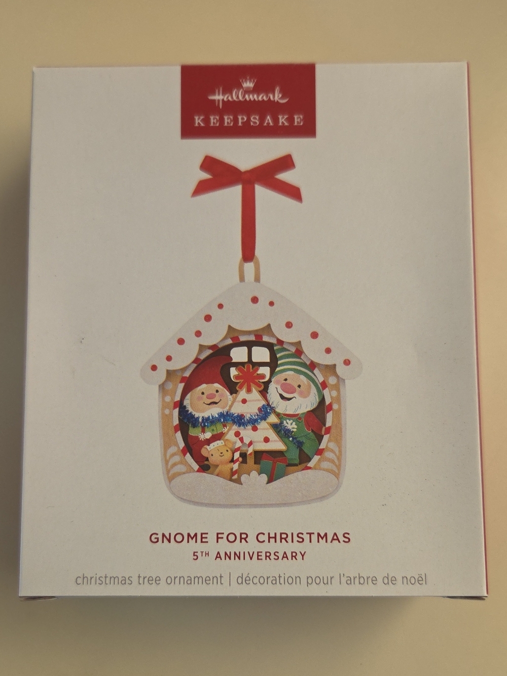 Gnome for Christmas Ornament 5TH ANNIVERSARY EDITION
